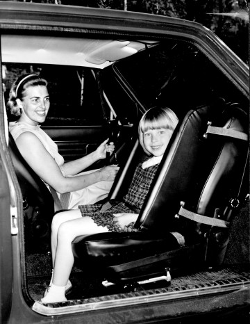 Volvos first child seat