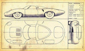 XJ-13 Drawing