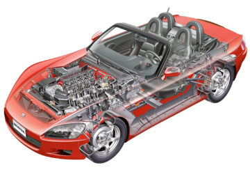 2000 S2000 Roadster Cutaway