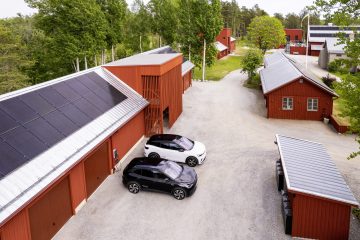 Stenberg housing estate in Hudiksvall, Sweden