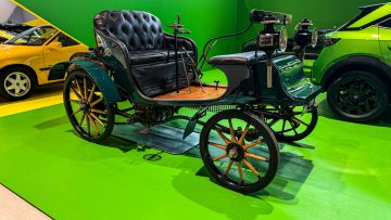 Opel-Patentmotorwagen System Lutzmann je del posebne razstave ob 125-letnici proizvodnje.