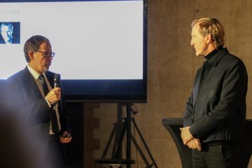 Direktor znamke Opel Borut Gazvoda in vodja zunanjega oblikovanja Niels Loeb.