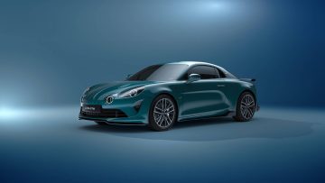 A110 GTS v modri