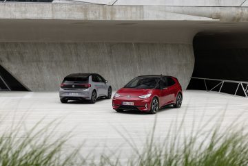 The all-electric Volkswagen ID.3 GTX Performance and ID.3 GTX
