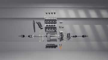 Horse Powertrain - Disassembled