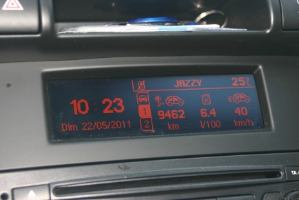 Peugeot 3008 with winter tyre