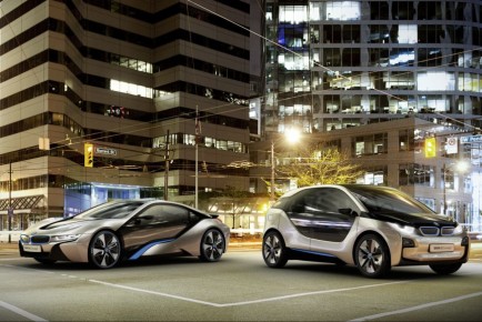 Konceptni vozili BMW i3 in BMW i8_P90080217