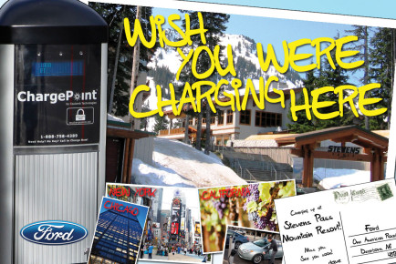 Ford Names 20 Cool Places to Charge Your Electric Vehicle