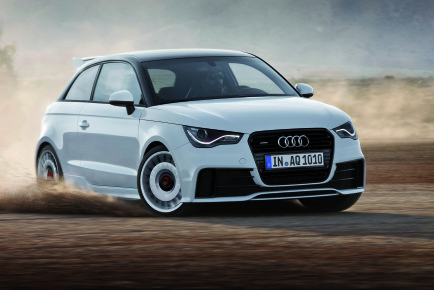 Audi A1 quattro /Fahraufnahme