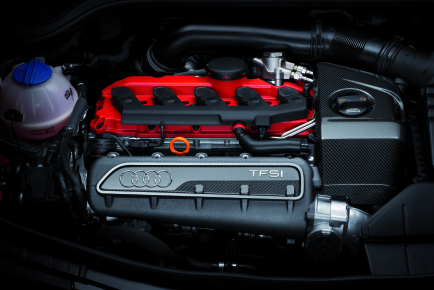 Audi TT RS plus/Motorraum