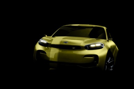 Kia CUB concept car teaser image 25 03 2013 (Medium)