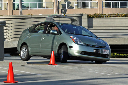 Toyota Prius driverless