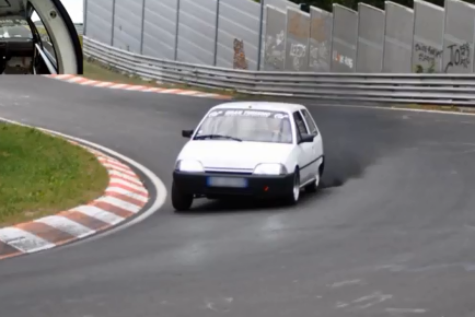 Citroen AX diesel Nurburgring