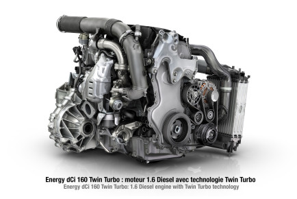 Nouveau Moteur Energy dCi 160 Twin Turbo © Pagecran
