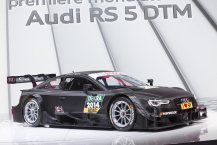 Weltpremiere des neuen Audi RS 5 DTM in Genf