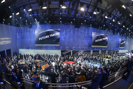 Volkswagen Konzernabend Future Tracks am 03032014 Automobilsalon Genf