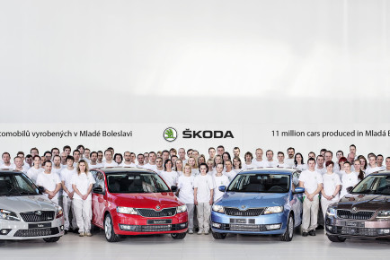 Rekord - 11 000 000  ŠKODA Mladá Boleslav