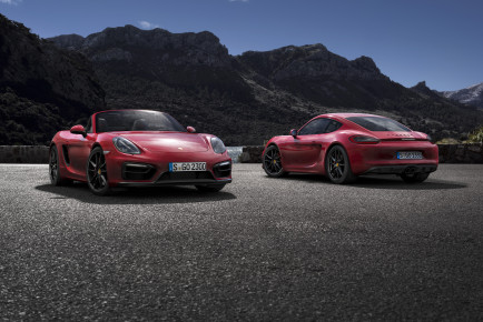 Porsche  Boxster GTS in Cayman GTS