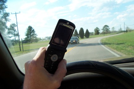 SMS med vožnjo