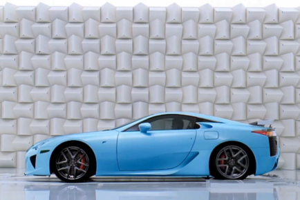 Lexus color changing ad