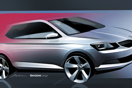 New_SKODA_Fabia_sketch