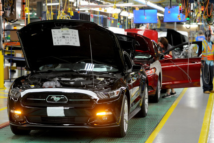 2015 Ford Mustang Begins Production at Flat Rock Assembly Plant