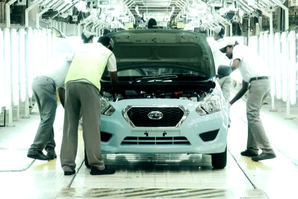 Production is Go for Datsun's New Family Car at Chennai Plant in