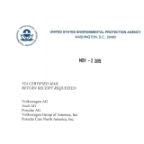 Volkswagen AG EPA