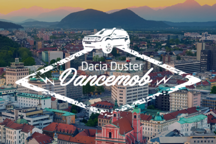 Duster dancemob Ljubljana