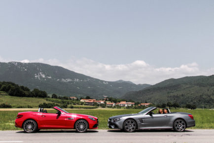 Mercedes-Benz SL in SLC-3