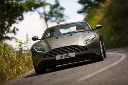 Aston Martin DB11 Launch. Siena, Italy.  July 2016.Photo: Drew Gibson