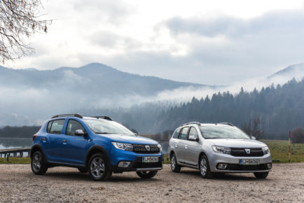 Dacia Logan, Logan MCV, Sandero in Sandero Stepway_1
