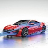 Honda NSX vetrni tunel