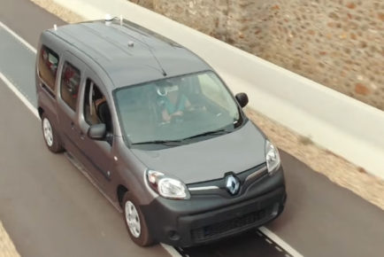 Renault Kangoo ZE Qualcomm polnjenje 1