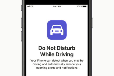 DND while driving ios 11