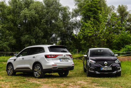 Renault Koleos in Renault Captur Initiale Paris slovenska predstavitev 2