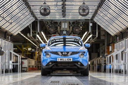 One millionth Juke built at Nissan Sunderland Plant