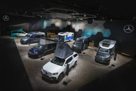 Mercedes-Benz Vans auf dem Caravan Salon Düsseldorf 2018