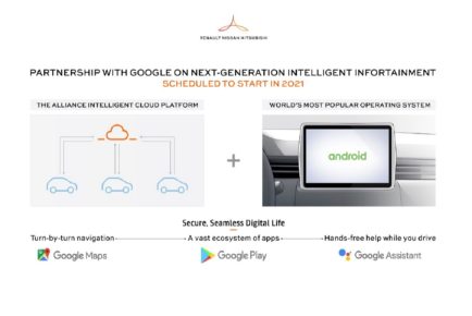 Renault-Nissan-Mitsubishi_Android infotaiment