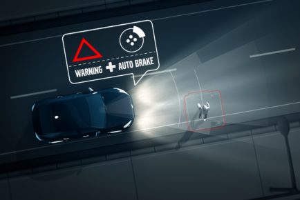 Pedestrian detection in darkness