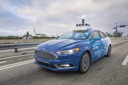 Ford Autonomous Vehicle Testing in Miami