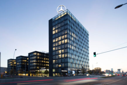 Mercedes-Benz Vertrieb Deutschland Unternehmenszentrale in BerlinMercedes-Benz Sales Germany in Berlin