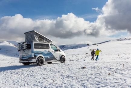 Nissan e-NV200 Winter Camper_ (17)