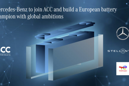 Mercedes-Benz beteiligt sich an ACC und baut europäischen Batterie-Champion mit globalen Ambitionen aufMercedes-Benz to join ACC and build a European battery champion with global ambitions
