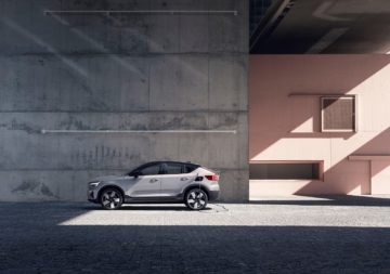 Volvo C40 Recharge Dawn Silver