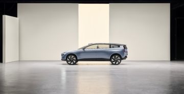 Volvo Concept Recharge, Exterior left side