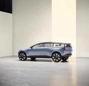Volvo Concept Recharge, Exterior left side/rear