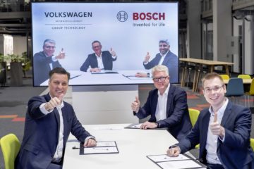 Volkswagen and Bosch want to industrialize manufacturing process