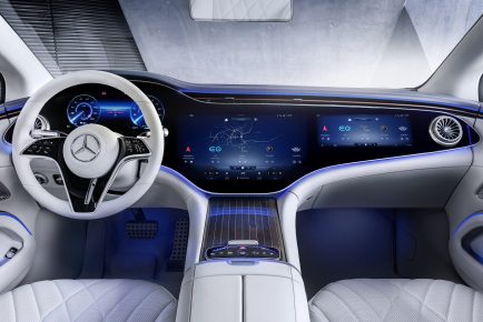 Mercedes-EQ, EQS, Interieur, MBUX HyperscreenMercedes-EQ, EQS, Interior, MBUX Hyperscreen