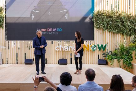 2022 - Press conference at the ChangeNOW event